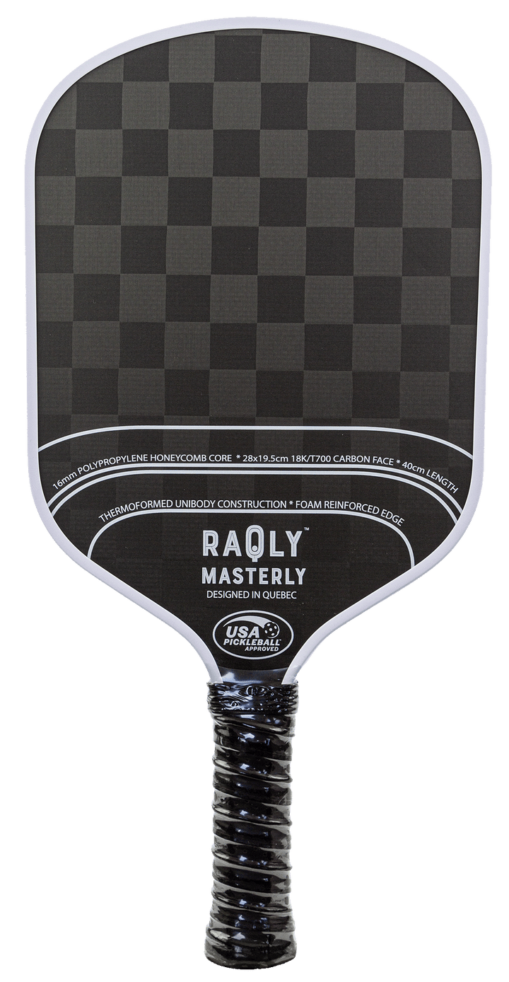 RAQLY Masterly 18K T700 Carbon Pickleball Paddle  