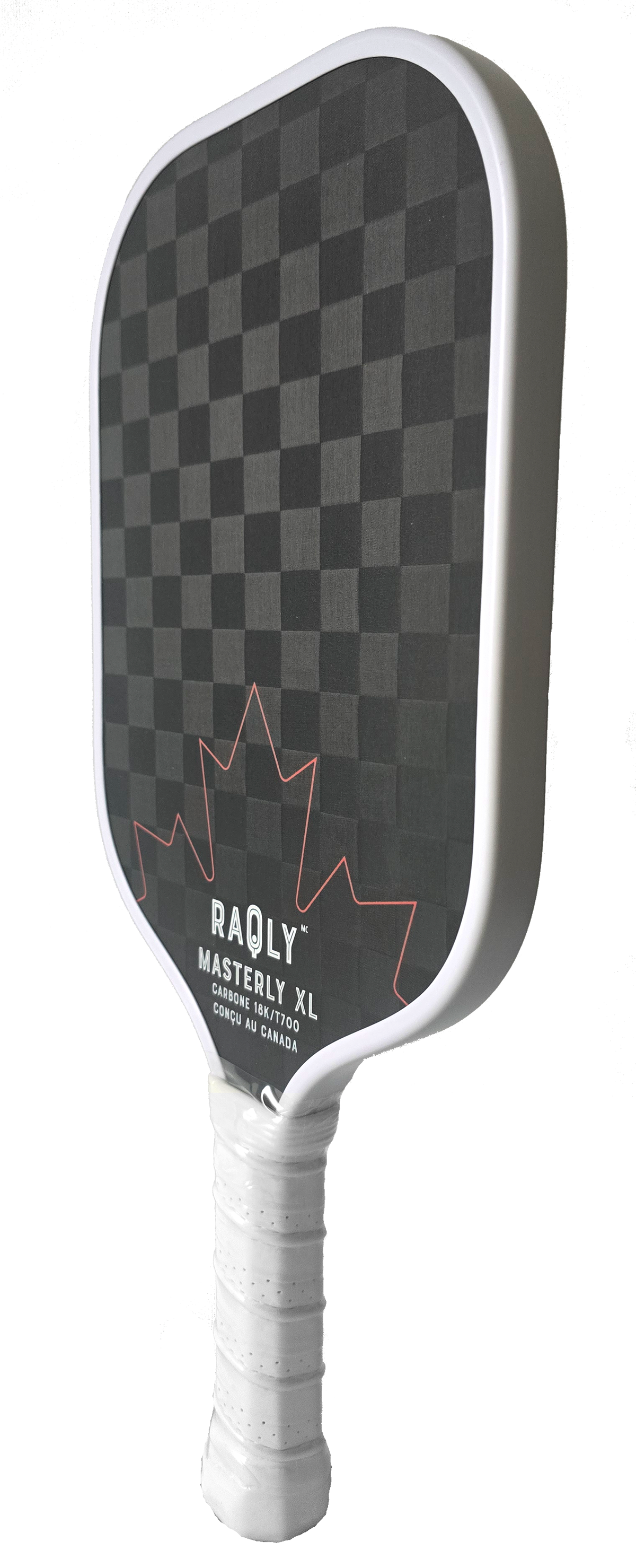 RAQLY Masterly XL Canada 18K T700 Carbon Pickleball Paddle - Sports Virtuoso