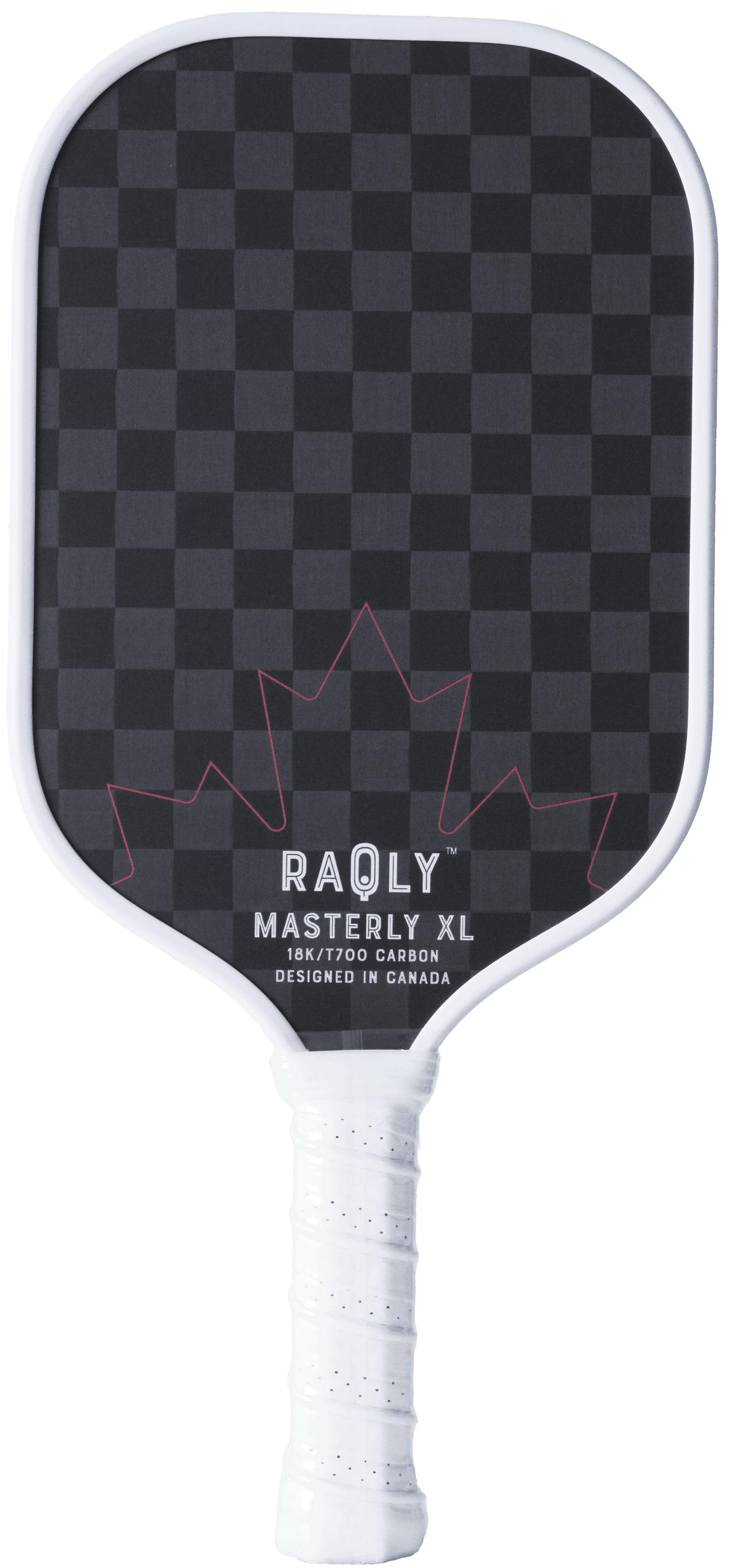 RAQLY Masterly XL Canada 18K T700 Carbon Pickleball Paddle - Sports Virtuoso