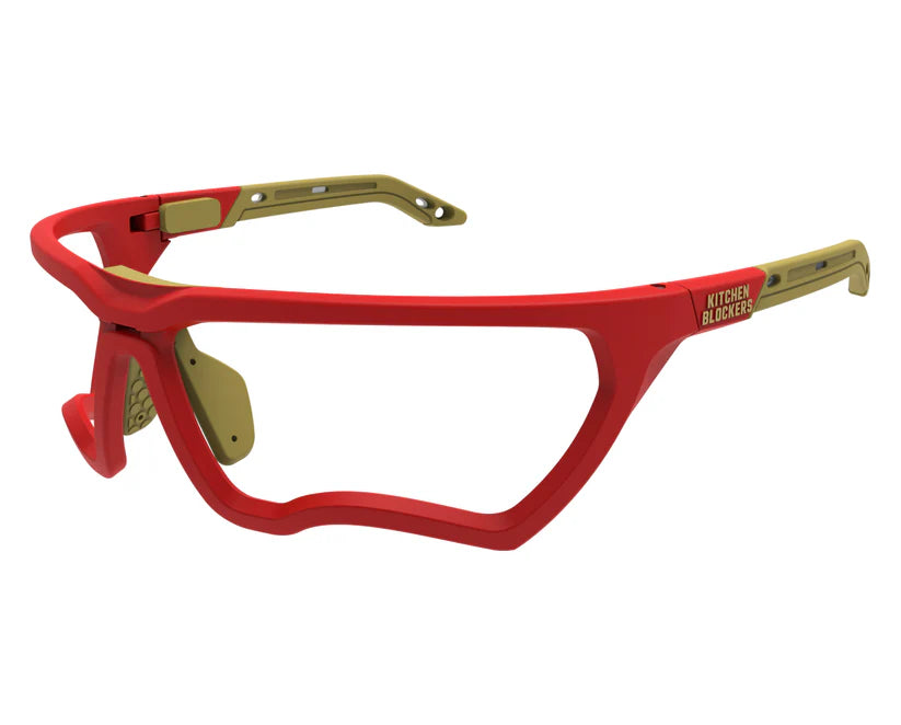 Kitchen Blockers Pickleball Eyeguards Protective Eyewear Lens less Glasses
