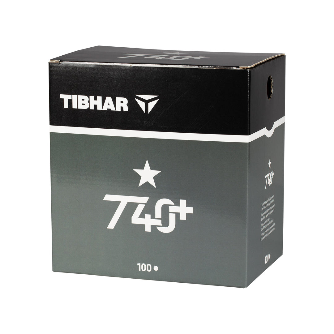 Tibhar 1-Star T40+ White Table Tennis Balls (100)