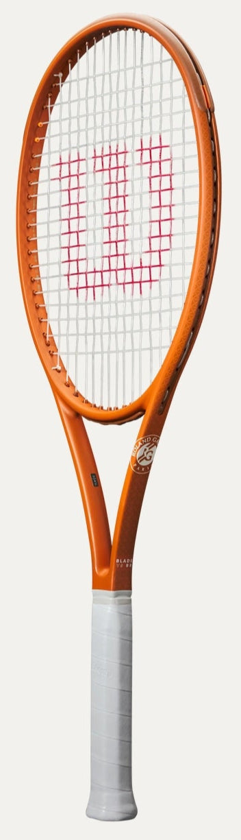 Wilson Blade 98 16x19 V9 2025 Roland-Garros Tennis Racket Unstrung
