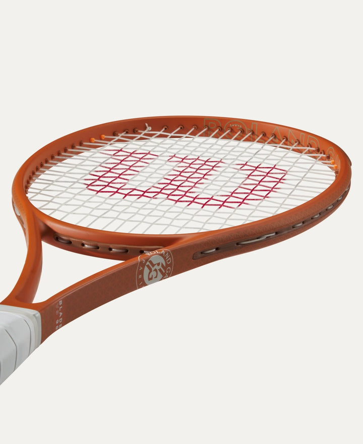 Wilson Blade 98 16x19 V9 2025 Roland-Garros Tennis Racket Unstrung