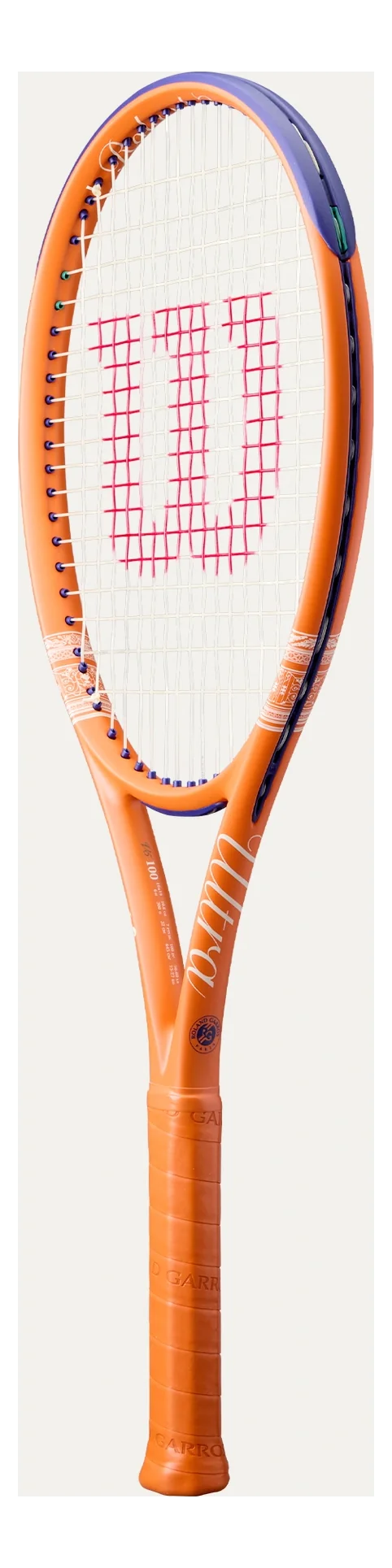 Wilson Ultra 100 V5.0 Roland-Garros 2026 Tennis Racquet Unstrung