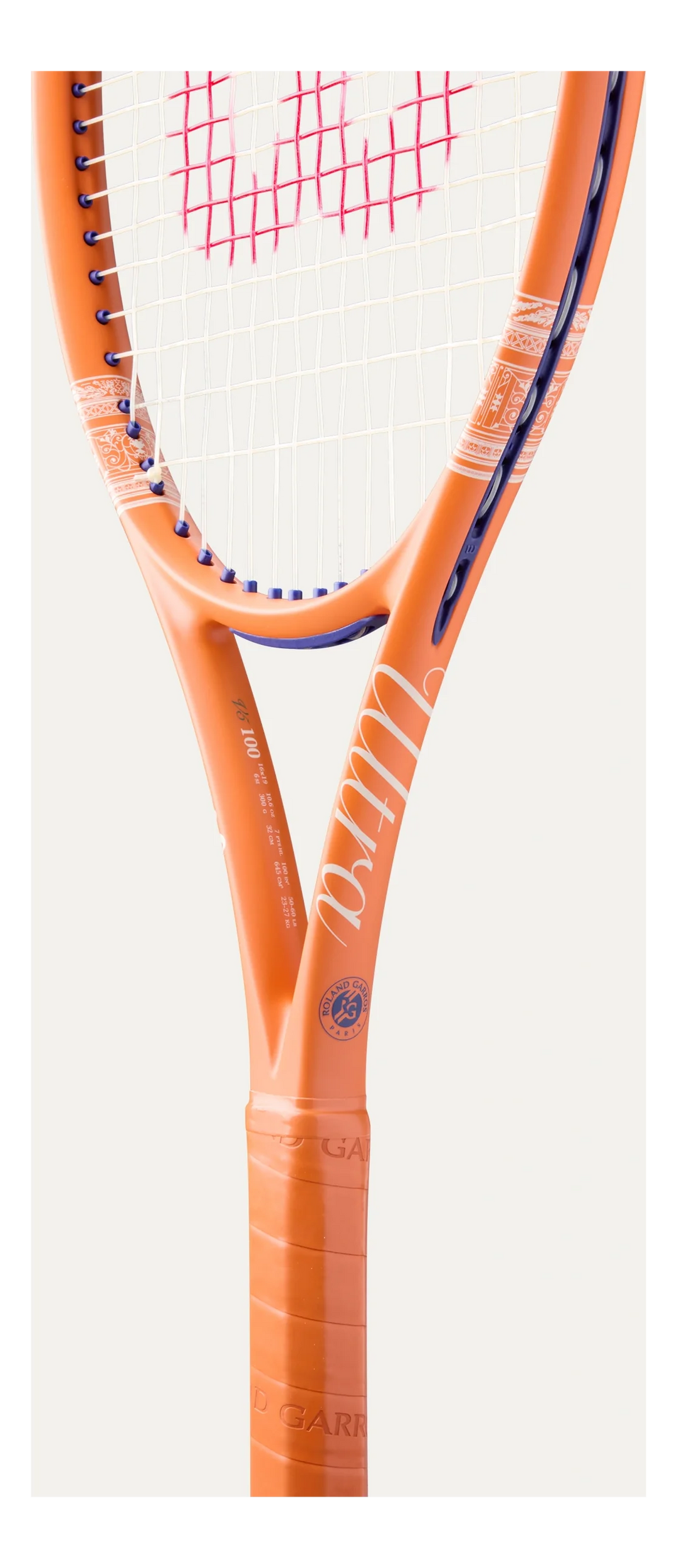 Wilson Ultra 100 V5.0 Roland-Garros 2026 Tennis Racquet Unstrung