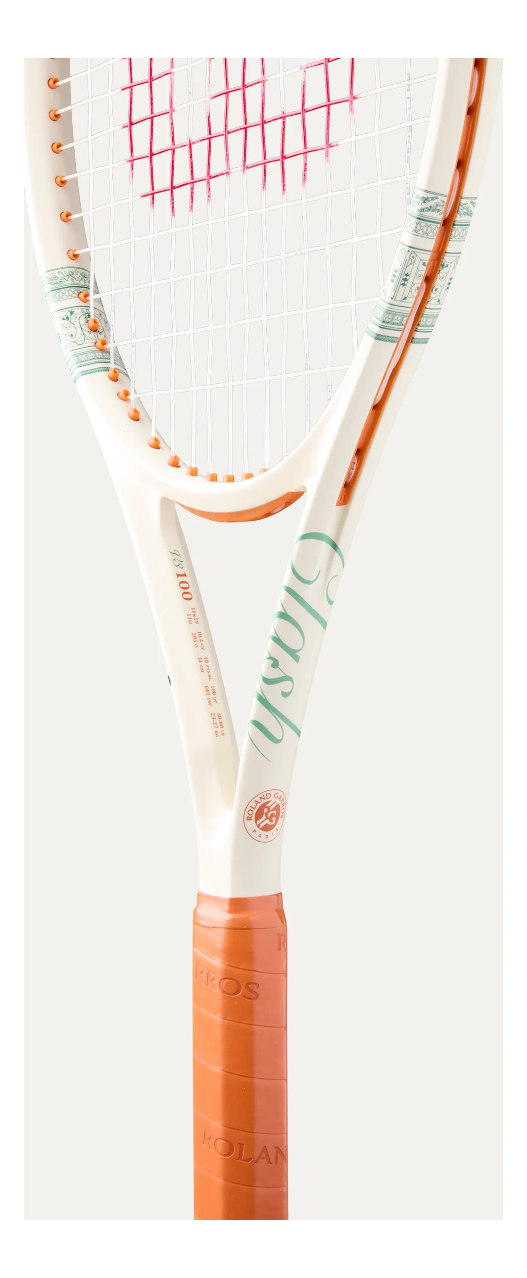 WILSON CLASH 100 V3.0 Roland Garros 2026 Tennis Racquet Unstrung