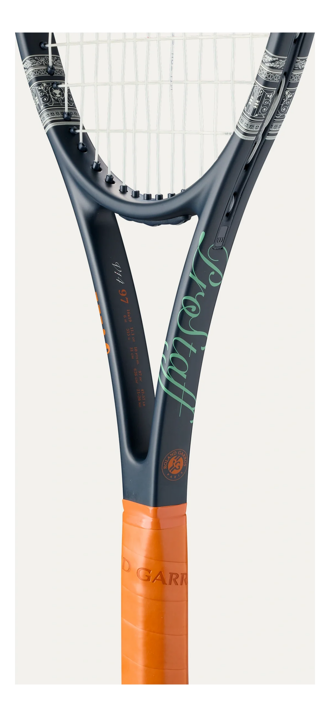 Wilson Pro Staff 97 v14 315g Roland-Garros 2026 Night Session Raquette de tennis non cordée