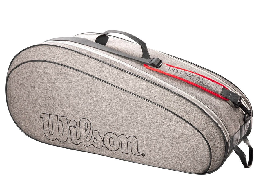 Wilson Team Pack 6-Racquet Bag Heather Grey  