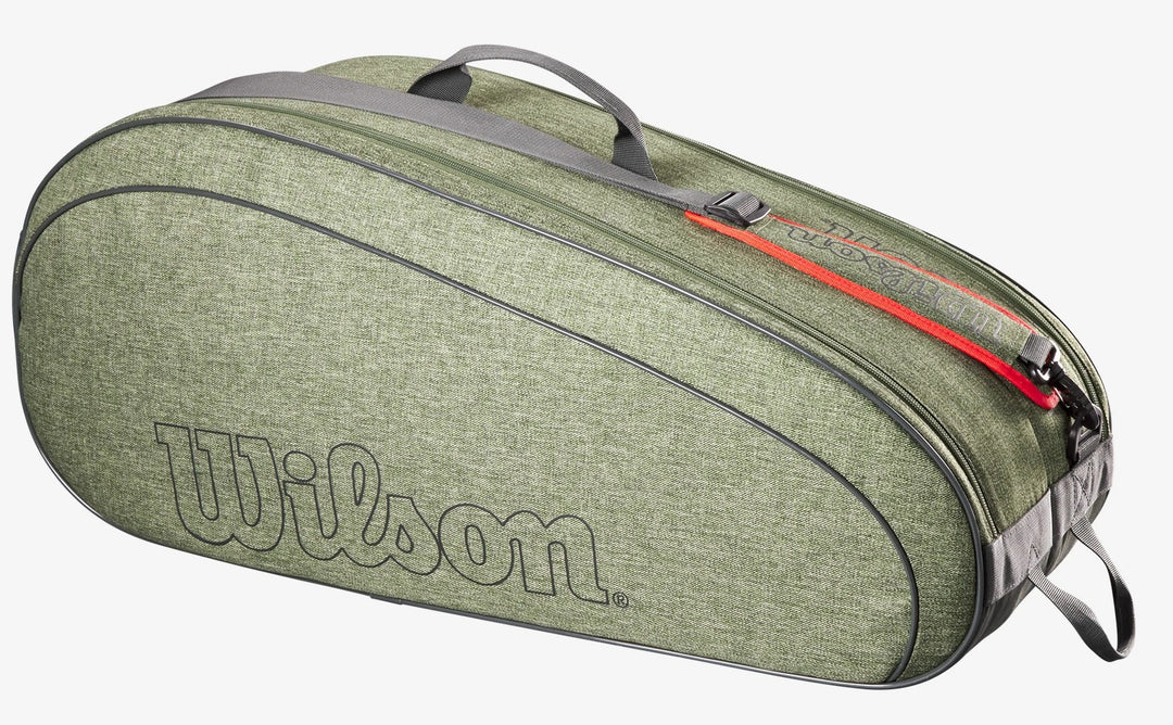 Wilson Team Pack 6-Racquet Bag Heather Green  