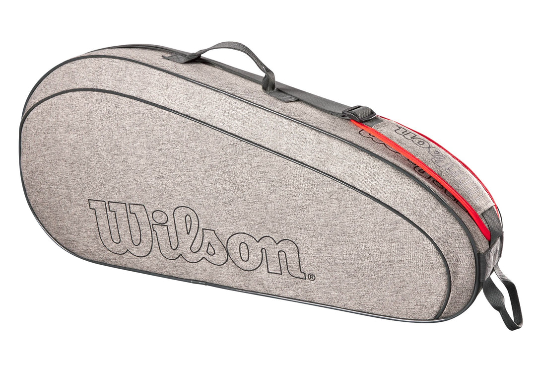 Wilson Team Pack 3-Racquet Bag Heather Grey  