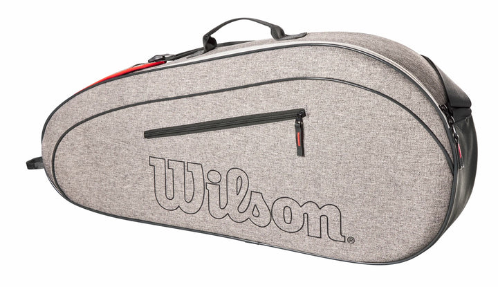 Wilson Team Pack 3-Racquet Bag Heather Grey  