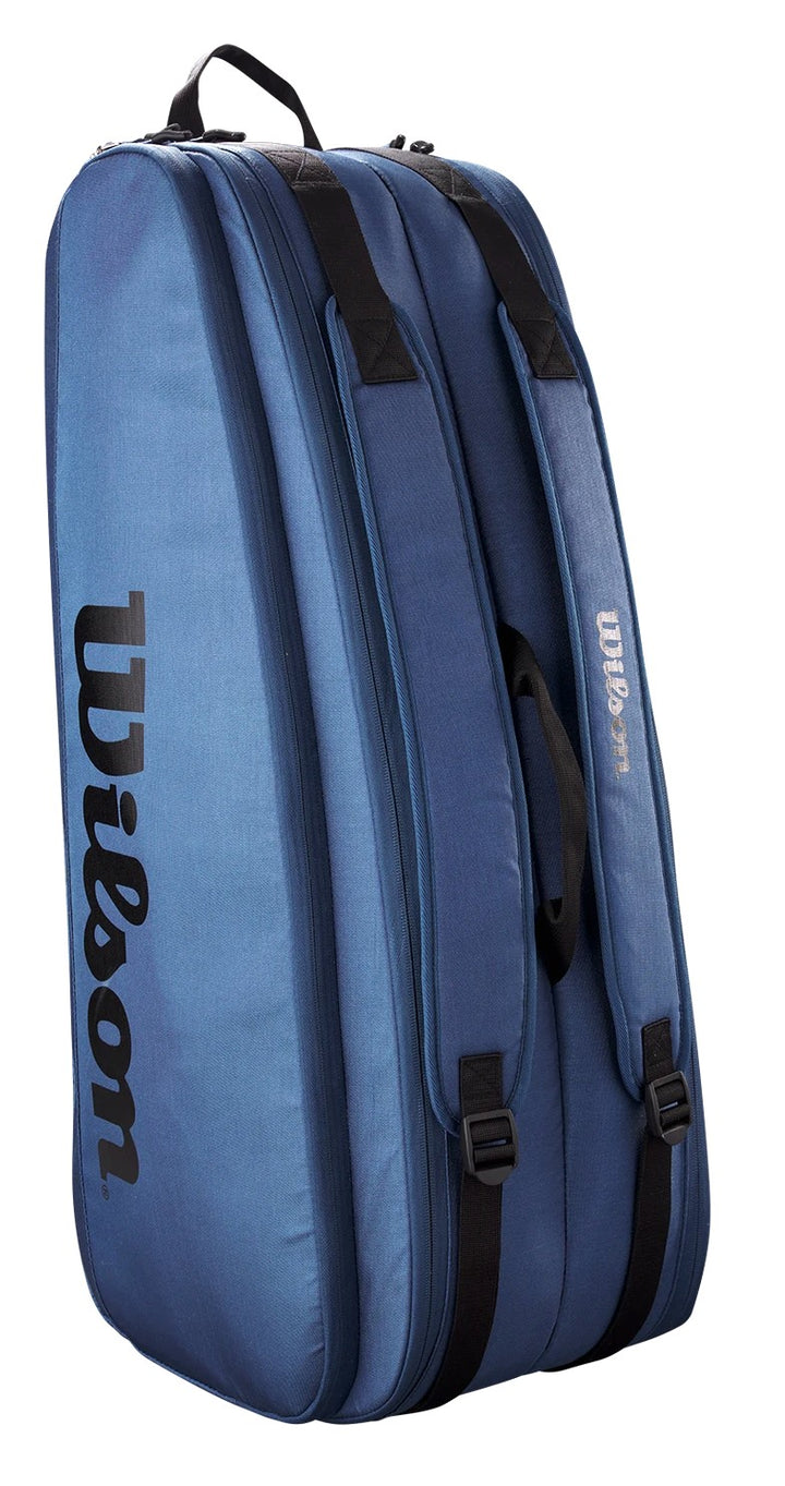 Wilson Tour Ultra V4 6 Pack Blue Racquet Bag  