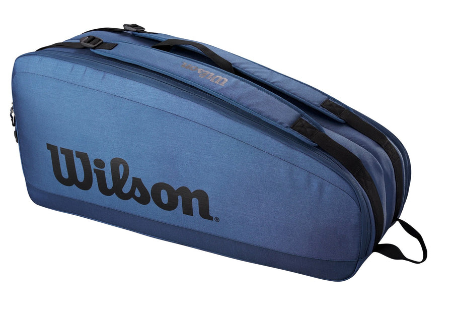 Wilson Tour Ultra V4 6 Pack Blue Racquet Bag  