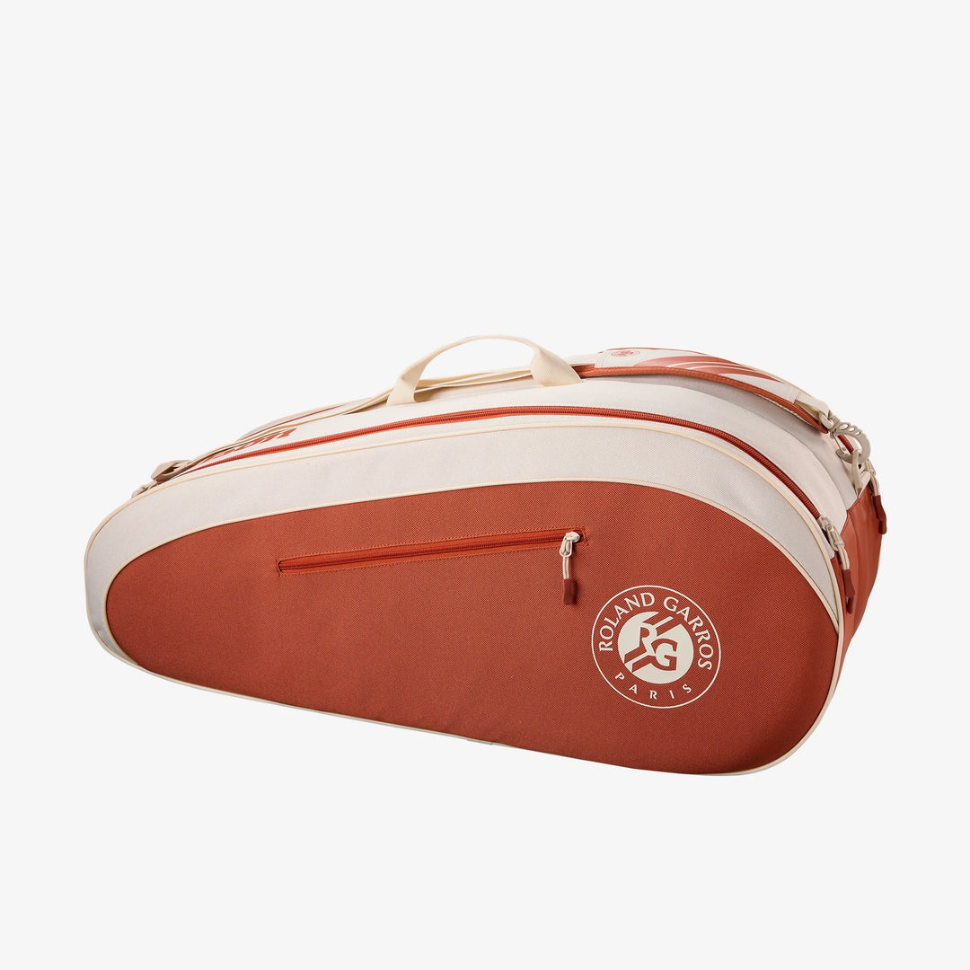 Sac Tote Roland-Garros 2025 Wilson – Élégance Crème/Argile Pour Raquettes Et Accessoires