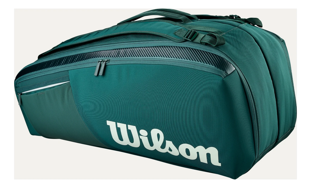 Wilson V10 9-Racquet Bag Green Blade Series