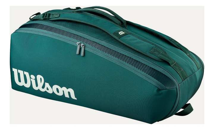 Wilson V10 9-Racquet Bag Green Blade Series