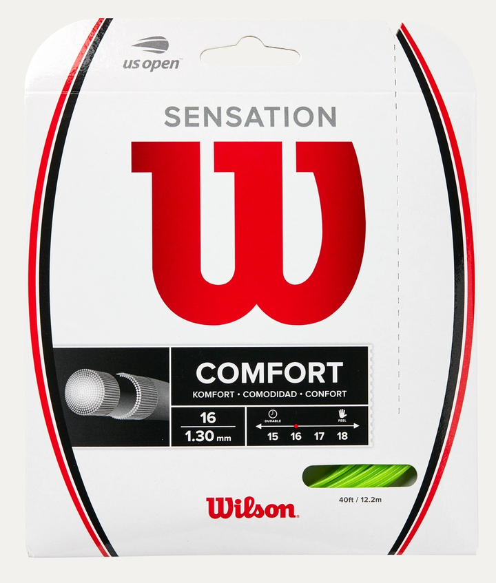 Wilson Sensation 16g Tennis 12M Cut Length String Set - Sports Virtuoso
