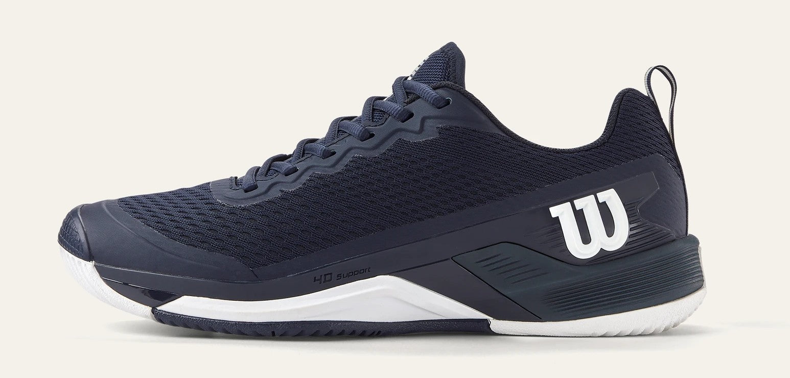Wilson RUSH PRO 4.5 Navy Blazer/White Tennis Shoes - Sports Virtuoso