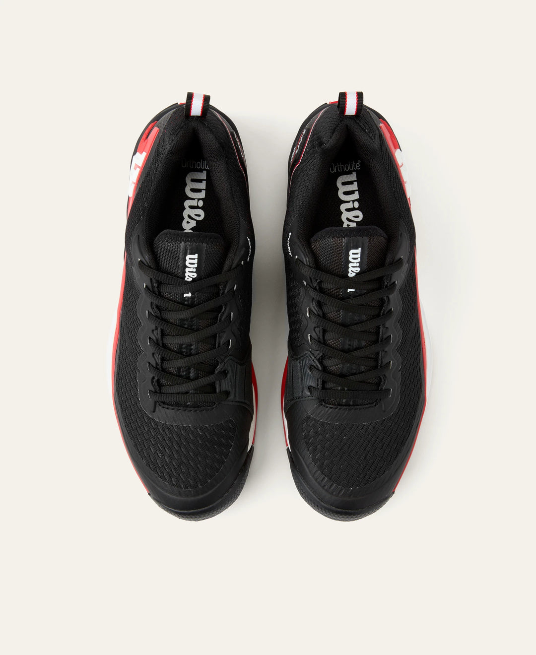 Wilson RUSH PRO 4.5 Black/Infrared/White Tennis Shoes