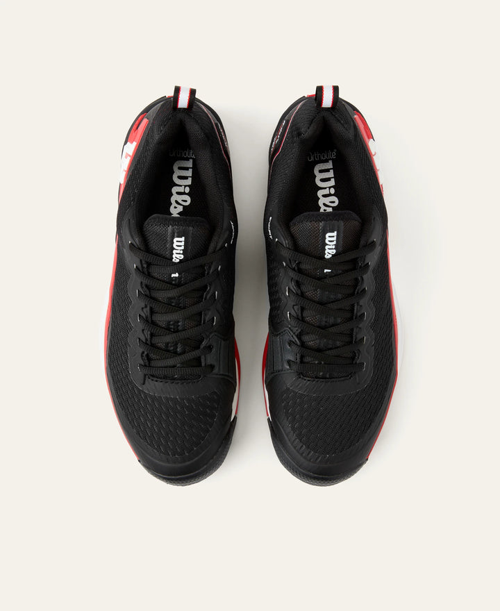 Wilson RUSH PRO 4.5 Black/Infrared/White Tennis Shoes