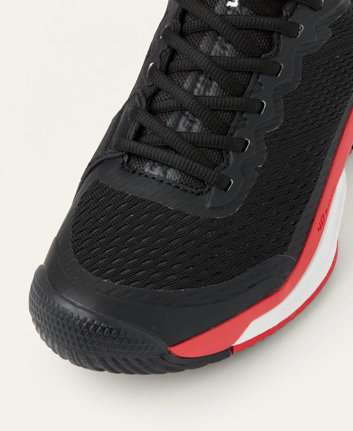 Wilson RUSH PRO 4.5 Black/Infrared/White Tennis Shoes