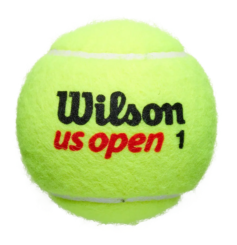 Étui de balles de tennis Wilson US Open Extra Duty - 18 boîtes de 4 balles (72 balles)