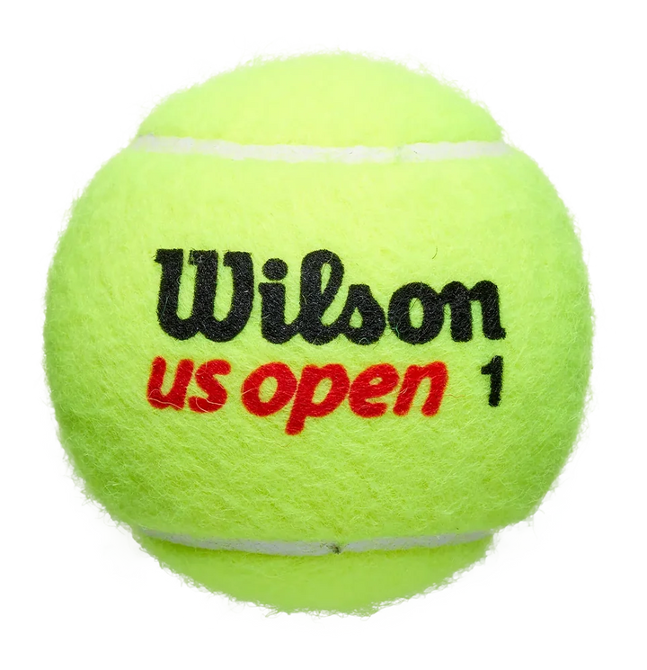 Étui de balles de tennis Wilson US Open Extra Duty - 18 boîtes de 4 balles (72 balles)