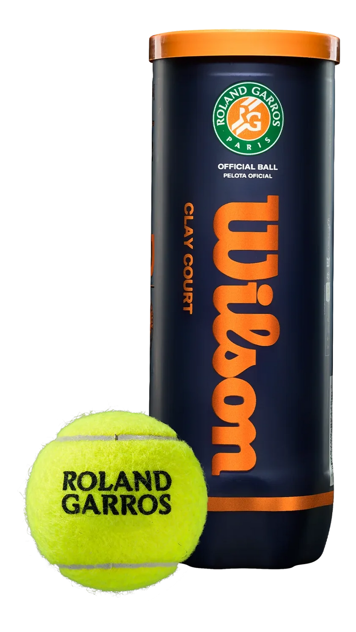 Wilson Roland Garros Balles de Tennis Terre Battue Boîte de 3 Balles