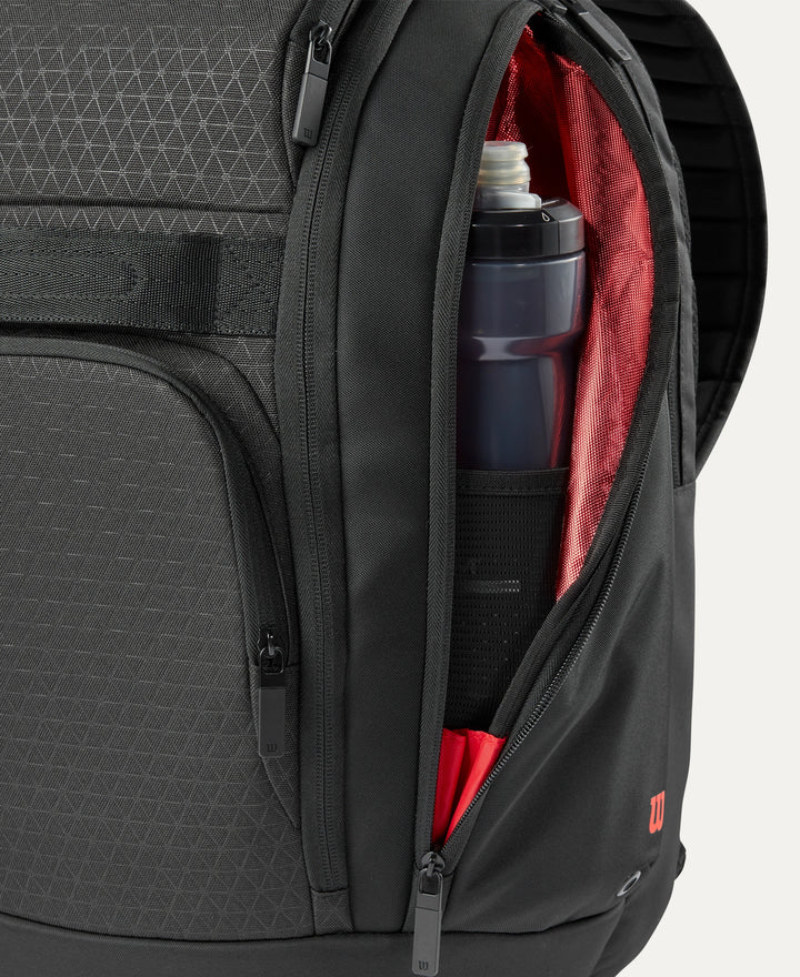 Wilson Clash V3 Backpack Black/Infrared