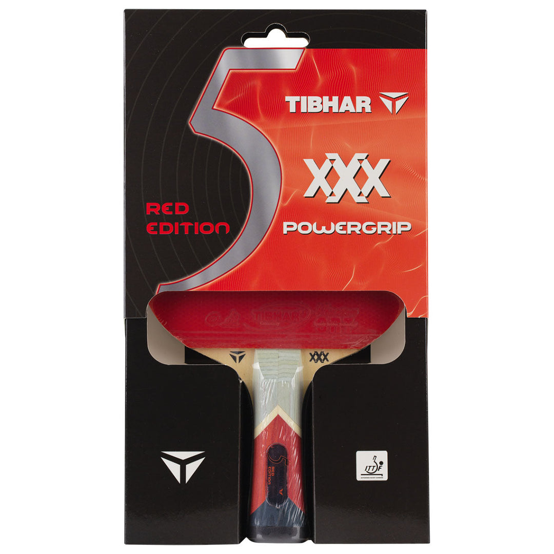 Tibhar xXx Powergrip RED Edition Table Tennis Racket