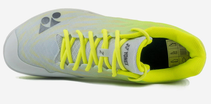 Yonex Power Cushion Aerus Z2 Wide Gris-Jaune Chaussures de salle