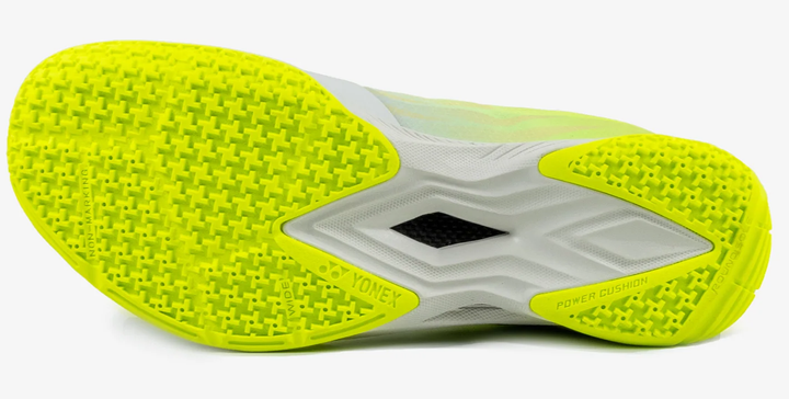 Yonex Power Cushion Aerus Z2 Wide Gris-Jaune Chaussures de salle