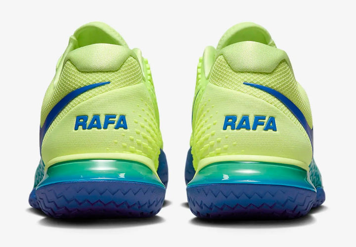 Nike Air Zoom Vapor Cage 4 RAFA Unisex Tennis Shoes Lemon Twist/Photo Blue