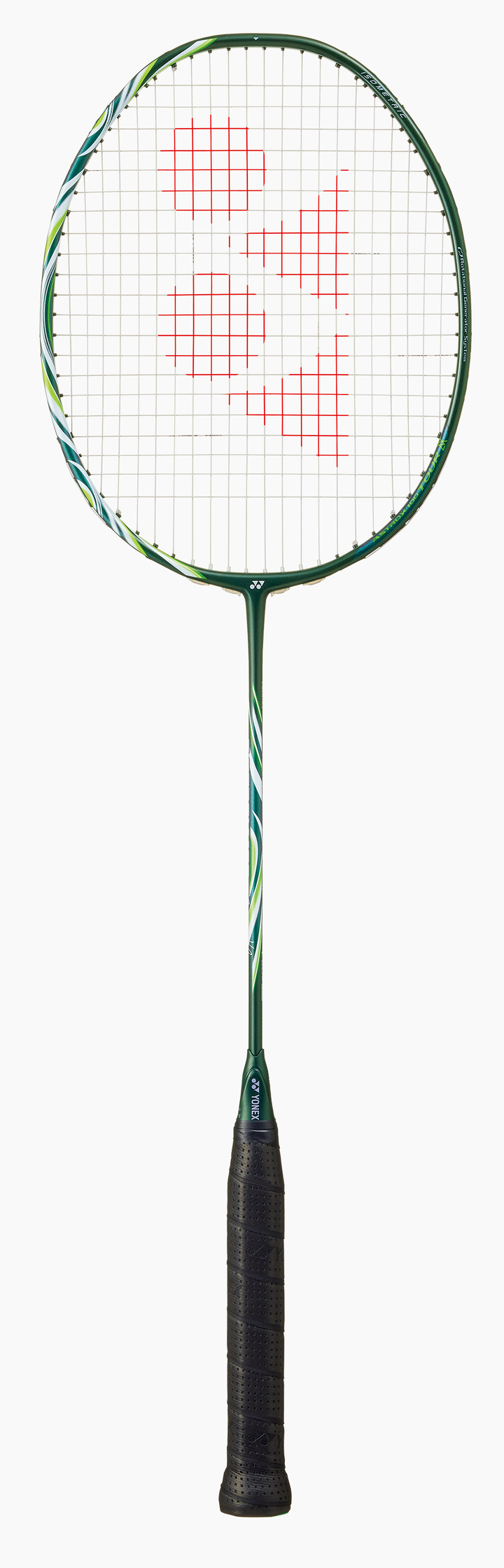 Raquette de badminton Yonex ASTROX 100 Tour 4U avec cadre Viktor Axelsen et cordée vert olive