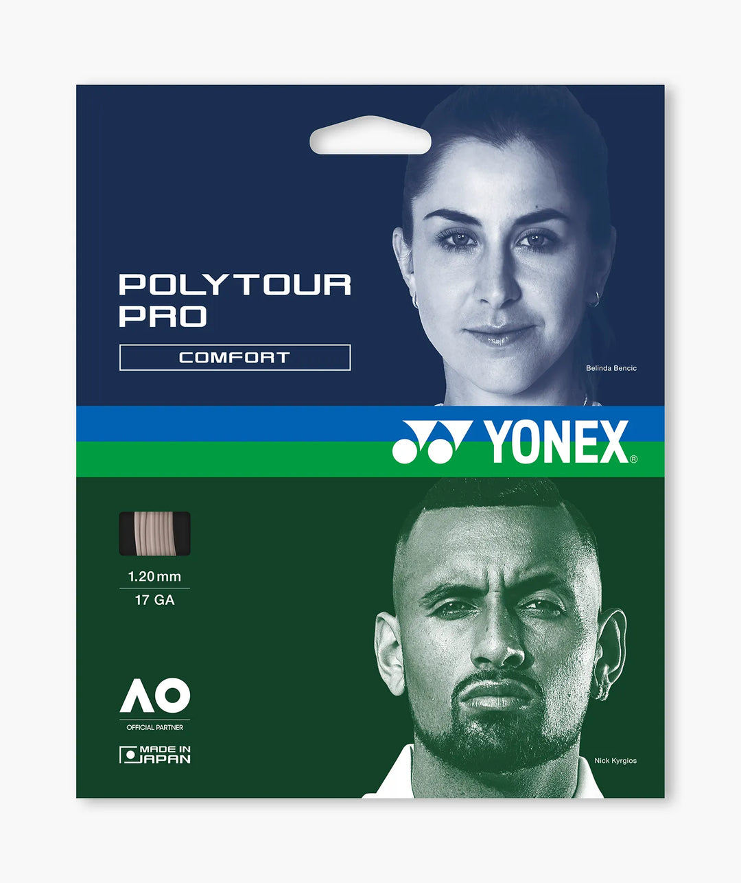 Cordage Yonex Poly Tour Pro 120 17 g Tennis 12 m