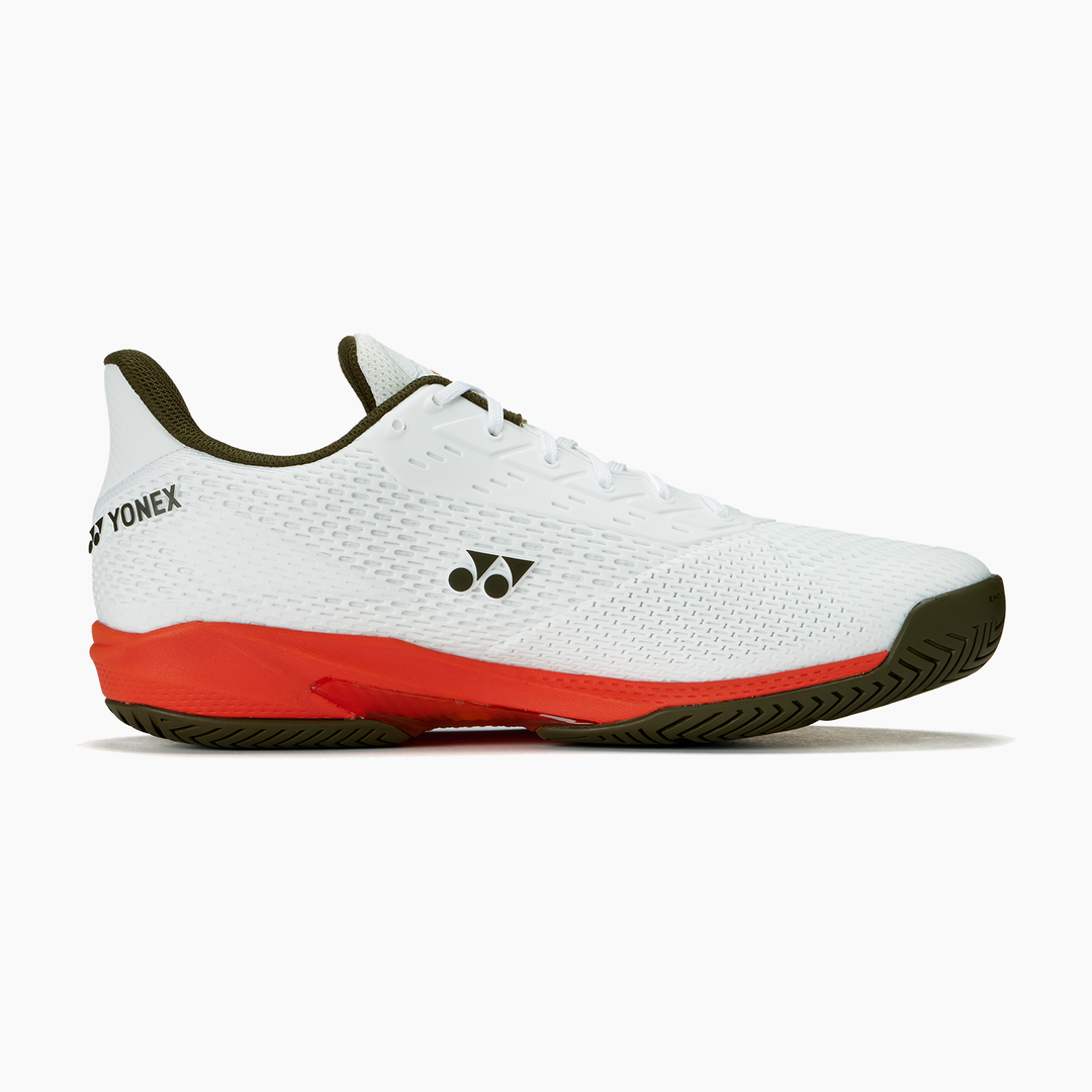 Yonex Ad Accel Men's Tennis All Court Shoe White-Orange