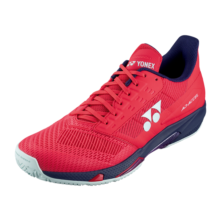 Yonex Ad Accel Men's Tennis All Court Shoe Sunset Red  