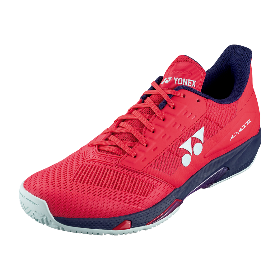 Yonex Ad Accel Men's Tennis All Court Shoe Sunset Red  