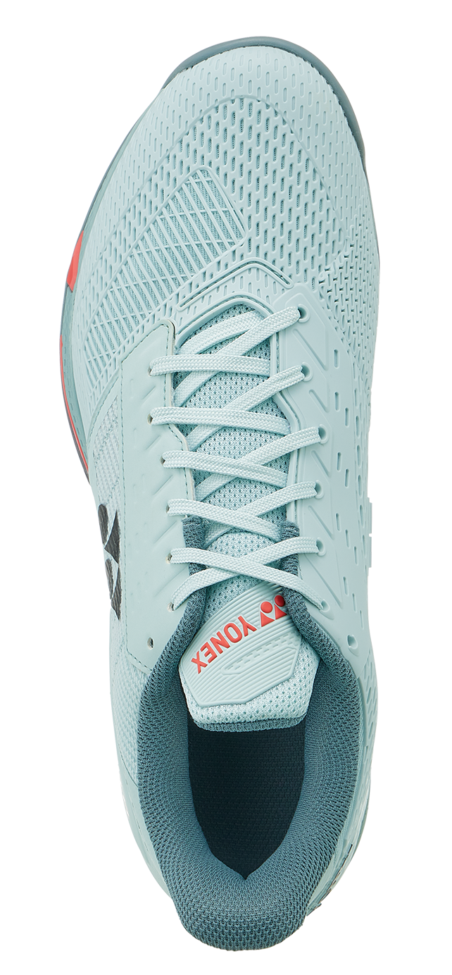 Yonex Ad Accel Chaussures de tennis larges pour tous les terrains pour hommes, bleu brume