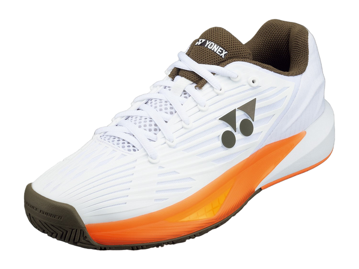 Yonex Power Cushion Eclipsion 5 Women Tennis Shoes White-Brown US Open
