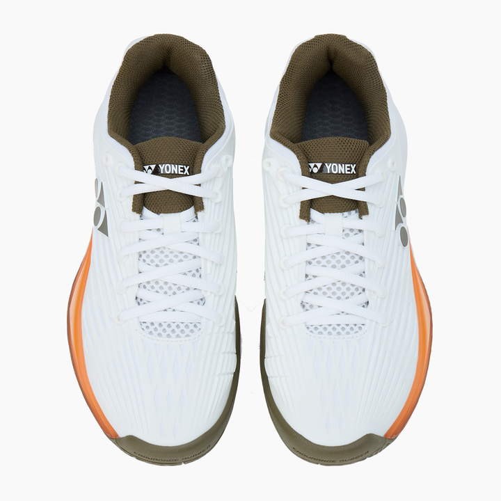 Yonex Power Cushion Eclipsion 5 Women Tennis Shoes White-Brown US Open
