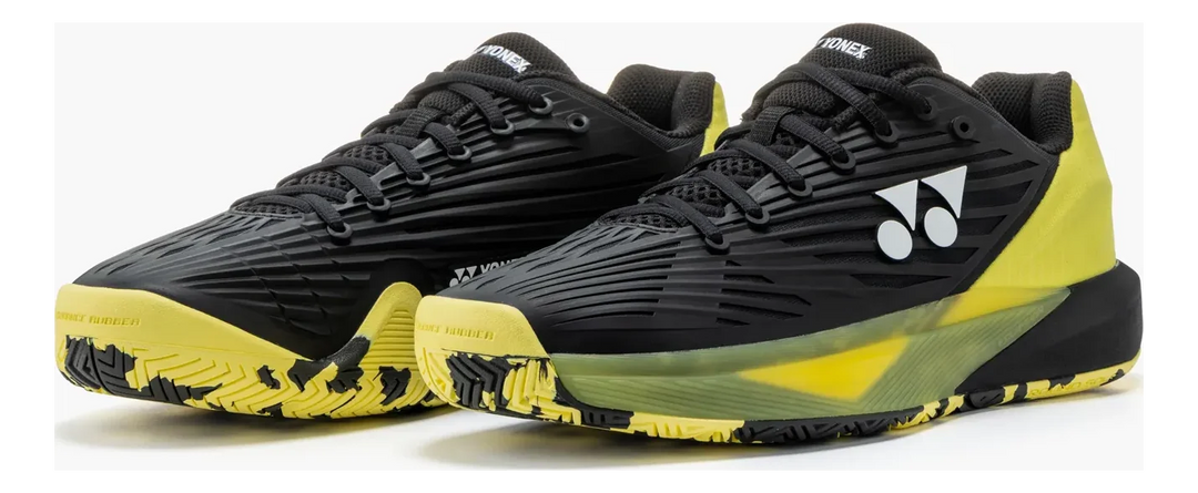 Yonex Power Cushion Eclipsion 5 Black-Yellow Tennis Shoes