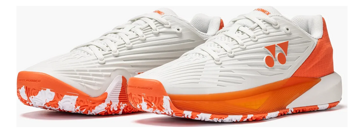 Yonex Power Cushion Eclipsion 5 Clay Unisex Tennis Shoes Silver-Orange