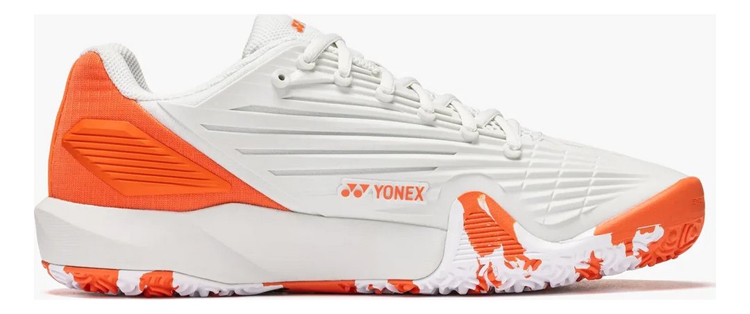 Yonex Power Cushion Eclipsion 5 Clay Unisex Tennis Shoes Silver-Orange