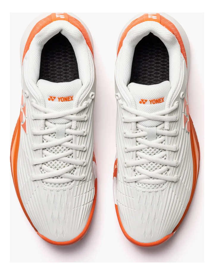 Yonex Power Cushion Eclipsion 5 Clay Unisex Tennis Shoes Silver-Orange