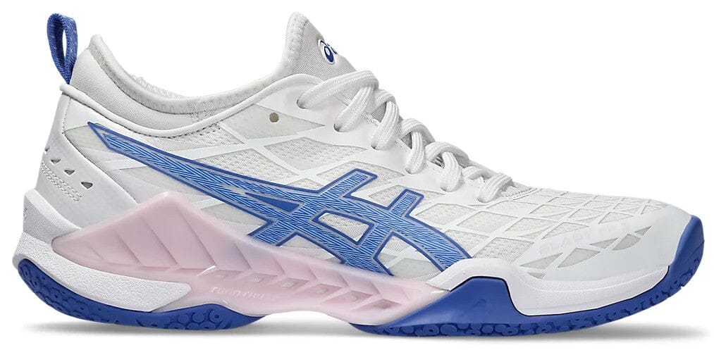 Asics Blast FF 3 Men's Court Shoe White/Sapphire Men's Court Shoes Asics 