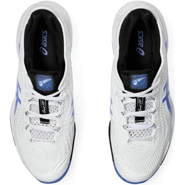 Asics Court FF 3 Men's Tennis Shoe White/Sapphire Men's Tennis Shoes Asics 