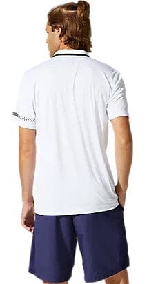 Asics Court Polo-Shirt Brilliant White Men's Clothing Asics 