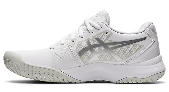 Asics Gel-Challenger 13 White/Silver Tennis shoes Women's Tennis Shoes Asics 