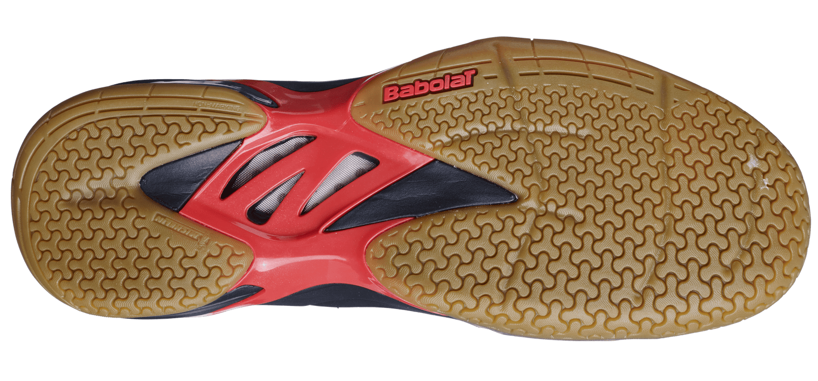 Babolat Shadow Spirit Black / Tomato Red Men's Court Shoe 30F22641 Men's Court Shoes Babolat 